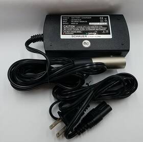 Jac0224-xlr Schauer 24v 2a Fully Automatic Electronic Charger/maintainer