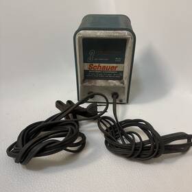 K-412 Schauer Vintage 3 Amp Trickle Charge 12-volt Battery Charger Model K412 Usa Made