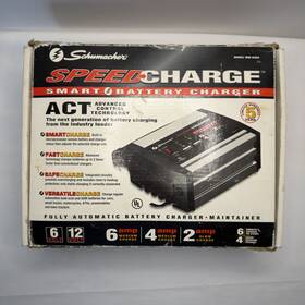 Wm-600a Schumacher 026666300025 Battery Speed Charger 6/12 Volt 6/4/2amp Fast Safe Versatile