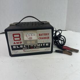 08-00400005 Schumacher Vintage Ws88 Battery Charger 6/12v 8 Amp Works