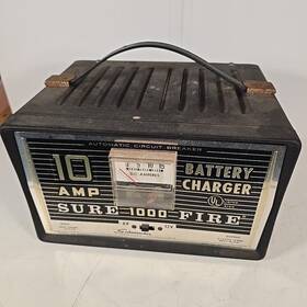 08-00500002 Schumacher Power Tested Vtg Sure Fire 1000 Battery Charger 6v / 12v 10 Amp 08-00500002 Schumacher Power Tested Vtg Sure Fire 1000 Battery Charger 6v / 12v 10 Amp