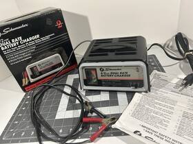08-99-001299 Schumacher 6/2 Amp Dual-rate Battery Charger For 6 And 12 Volt Batteries W Box M