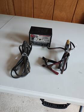 08-99000322 Schumacher Vtg Electric Corp Hy Charge 1 Amp 6-12 Volt Battery Cycle Charger Usa