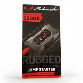0899011701-00 Schumacher Rugged Jump Starter 1200a 12v Battery Booster
