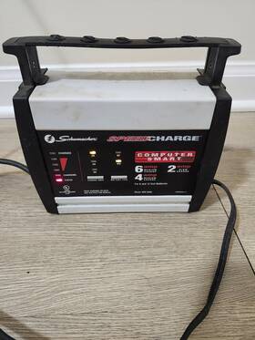Schumacher 089902171 Speed Battery Charger Wm600a Smart 6 Volt 12
