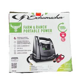 Fr01240 Schumacher Portable Battery Jump Starter Fr01240 Schumacher Portable Battery Jump Starter