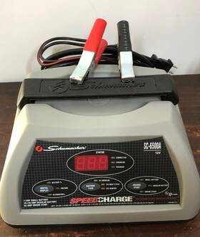 Sc-6500a Schumacher Speed Charge 12v Automatic Battery Charger Working