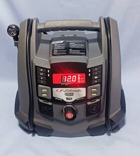Sj1239 Schumacher Portable Jump Starter 1200 Amp With Air Compressor And Flex Light