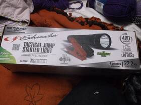 Sl-1399 Schumacher Sl1399 Led Light With Jumper Starter 12v 400 Amp-peak
