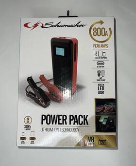 Sl-1441 Schumacher Sl1441 800a Peak Battery Jump Starter Usb Fast Charger Sl-1441 Schumacher Sl1441 800a Peak Battery Jump Starter Usb Fast Charger