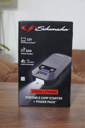 Sl1674 Schumacher 1500 Amp Lithium Portable Jump Starter