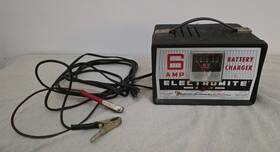 Ws61 Schumacher Vintage Electromite Battery Charger 6v / 12v 6 Amp - Works Ws61 Schumacher Vintage Electromite Battery Charger 6v / 12v 6 Amp - Works