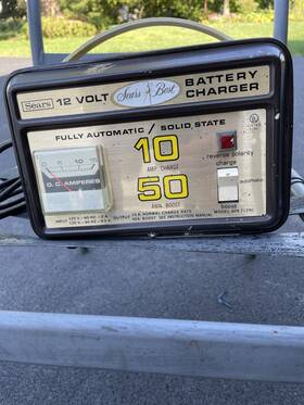 608.71290 Sears Vintage Best 12 Volt 20/50 Amp Fully Automatic Battery Charger