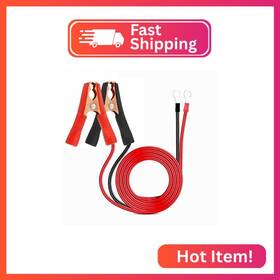 Gaklkjo-12 Slgahgs 2 Pcs Alligator Clips Booster Jumper Cable 50a-3.3 Ft 13 Awg Boo Gaklkjo-12 Slgahgs 2 Pcs Alligator Clips Booster Jumper Cable 50a-3.3 Ft 13 Awg Boo