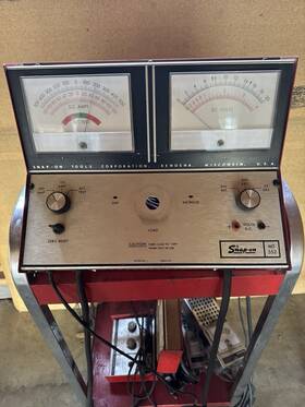 Mt-552 Snap-on Mt-522 Battery And Charging System Tester Needs Repair Vintage