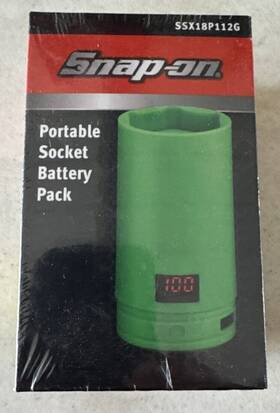 Ssx189112g Snap-on Tools Green Portable Lithium Battery Pack New Sealed