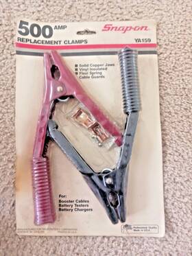 Ya159 Snap-on 500 Amp Replacement Clamps Made In Usa Ya159 Snap-on 500 Amp Replacement Clamps Made In Usa