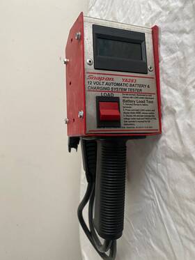 Ya283 Snapon Snap-on 12 Volt Automatic Battery Charging System Tester Load Test Works