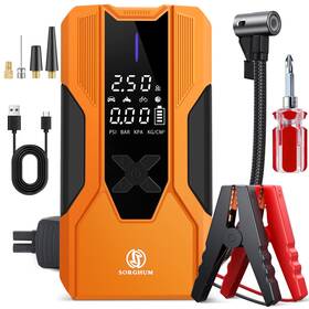 Sg-2025-0066-01 Sorghum Battery Jumper Starter Portable 8000a Car Jump With Air Comp Sg-2025-0066-01 Sorghum Battery Jumper Starter Portable 8000a Car Jump With Air Comp