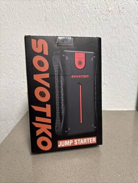 3000a Sovotiko Cjs28 Portable Jump Starter For Car Battery Up To 7.0l