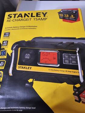 Stanley 425 7 15 Amp Battery Charger With 50 Engine Start Stanley 425 7 15 Amp Battery Charger With 50 Engine Start