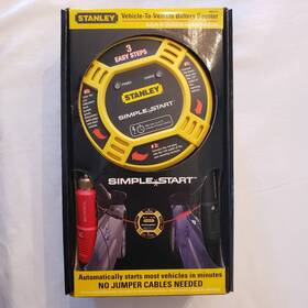 9745000251 Stanley Brand New Simple Start Vehicle To Battery Booster Easy Use