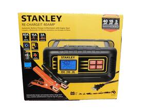 Bc40bs Stanley Re-chargeit 40 Amp Automatic Battery Charger/maintainer With Engine Start