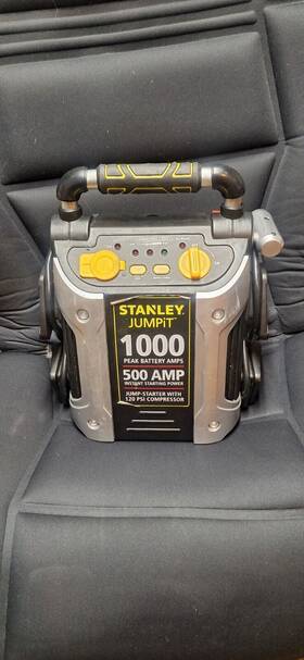 J5c09 Stanley Jsc09 Portable Power Station Jump Starter 1000 Peak 120 Psi Compressor J5c09 Stanley Jsc09 Portable Power Station Jump Starter 1000 Peak 120 Psi Compressor