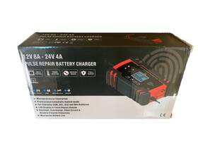 X002mq1ij3 Suhu Pulse Repair Battery Charger 12v 8a - 24v 4a New In Box