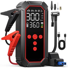 5037126 Surputs 4000a Portable Jump Starter And Air Compressor For Suvs Trucks Road Trips