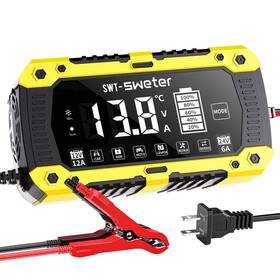 Swt-1206 Swt-sweter 12a Smart Car Battery Charger 12v/24v Automatic Maintainer And Desulfator Swt-1206 Swt-sweter 12a Smart Car Battery Charger 12v/24v Automatic Maintainer And Desulfator