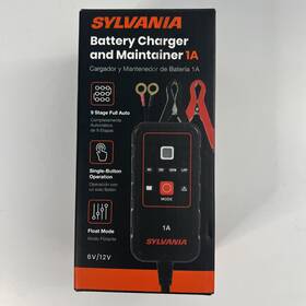 Sylvania 059089342651 Battery Charger And Maintainer 1a