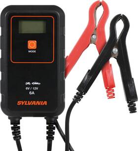 6a.bx Sylvania Smtchrgr 6 Amp Portable Smart Charger 6v Or 12v