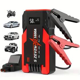 Sz-et-05 Szevzo Portable Car Jump Starter 3000a Battery Charger 12v Lithium Box New