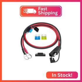 Cq20241 Szmxuck 5ft Sae To O Ring Terminal Harness 16awg 2pin Quick Disconnect Battery Exten