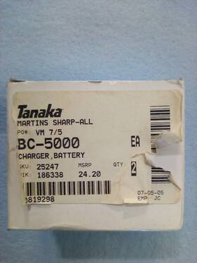 Bc-5000 Tanaka Batter Charger Bc-5000 Tanaka Batter Charger