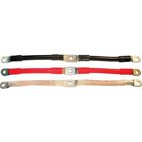 35578 Tectran Battery Jumper Cable 17 Inch 2/0 Gauge Black 3 Lugs