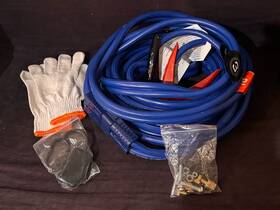Td-s-2p0130 Top Dc Jumper Cables 1 Awg X 30 Feet 800a Booster With Ul-listed Clamps Heavy D