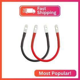 Td-acbc3306120rb-cn Topdc 6 Awg Battery Cable 6awg 12-inch Inverter Cables Set All Copper Co