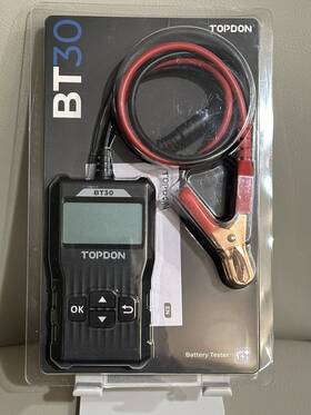 Topdon 810139301417 Bt30 12v Auto Car Battery Alternator Load Tester New - Free Usa Shipping