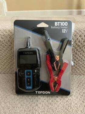 Topdon 850028162088 Bt100 12v Battery And System Tester