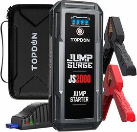 Topdon V1500/v2000/v2000 12v Car Jump Starter Jumper Box Power Bank Battery Boosters Charger Portable