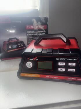 Bc0253 Towertop 2/10/25 Amp 12v Smart Car Battery Charger Bc0253 Towertop 2/10/25 Amp 12v Smart Car Battery Charger