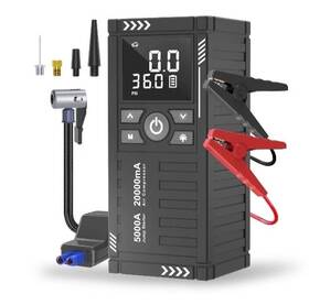 5000a Trakar Xm-01 Car Battery Charger Jump Starter With Air Compressor 150psi New 5000a Trakar Xm-01 Car Battery Charger Jump Starter With Air Compressor 150psi New