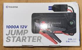 Traverse 676351696034 Black Led Display 12v Portable Car Jump Starter And Backup Power Bank Traverse 676351696034 Black Led Display 12v Portable Car Jump Starter And Backup Power Bank