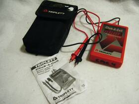 84-867 Triplett Chek-a-cell Sealed Lead Acid Battery Tester