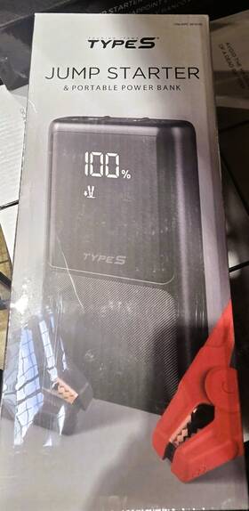 Type S 840005342176 Portable Jump Starter New In Box Type S 840005342176 Portable Jump Starter New In Box