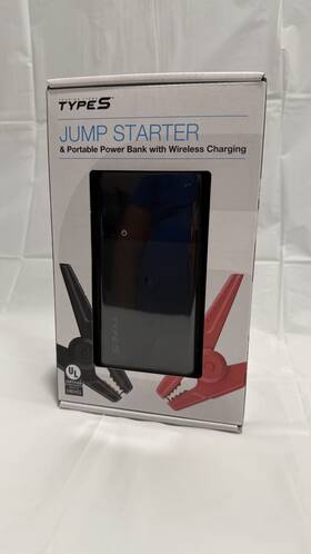 Ac532632-120 Type S 8000mah Portable 12v Jump Starter And Power Bank Flashlight Lcd Ac5302632-1