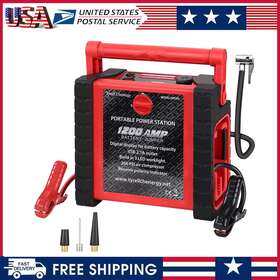 Hh-582 Tyrell Chenergy 1200 Peak/600 Instant Amps Car Jump Starter With 260 Psi Air Compressor Hh-582 Tyrell Chenergy 1200 Peak/600 Instant Amps Car Jump Starter With 260 Psi Air Compressor