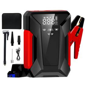 4000a Uinclu 752815577696 Jump Starter With Air Compressor Peak Car Battery Portable
